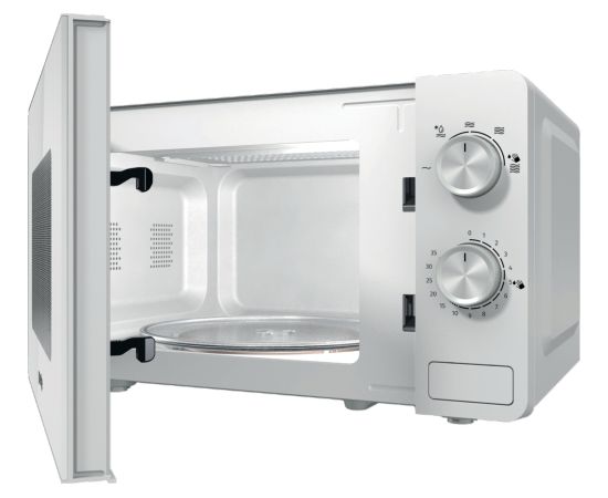 Gorenje Microwave Oven MO20E1W2 Free standing 20 L 800 W White Jaunumi Sadz. tehnika