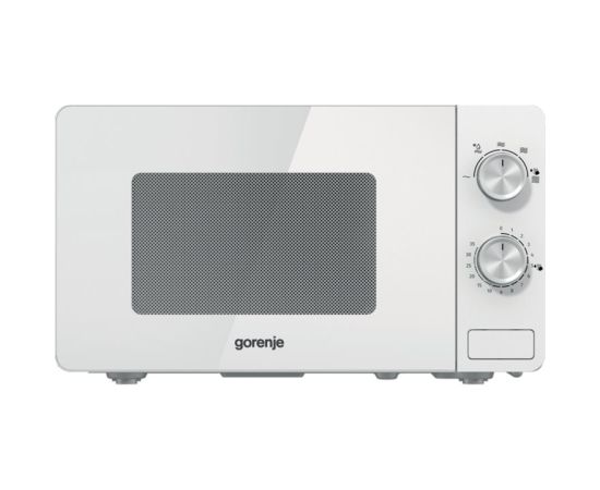 Gorenje Microwave Oven MO20E1W2 Free standing 20 L 800 W White Jaunumi Sadz. tehnika