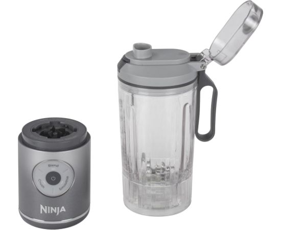 NINJA Blast Max Blender BC251EUSL Portable Jar material Plastic Jar capacity 0.57 L Ice crushing Silver Блендеры и чопперы