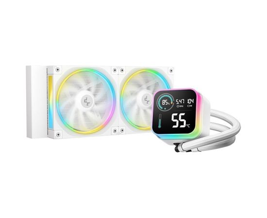 Chłodzenie wodne DeepCool LQ240 WH Охлаждение процессора