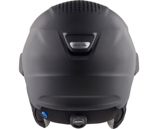 Alpina winter helmet ALTO Q-Lite Black Matt (Gold Mirror) 55-59 Ziemas sporta ķiveres