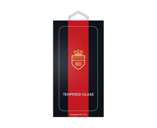 Tempered glass 6D Xiaomi Redmi 15 4G/Redmi 15 5G black Ekrānu aizsardzība