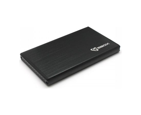 Sbox HDC-2562B 2.5 External HDD Case Blackberry Black Ārējo HDD, SSD korpui