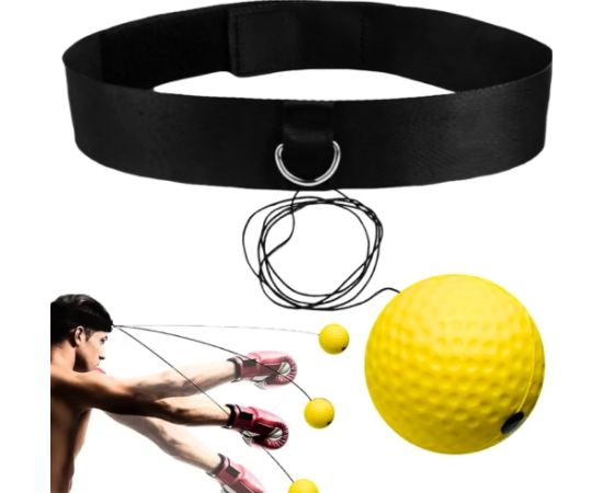 Boksbumba ar refleksbumbu un aproci inSPORTline Respell Light 18 g Boksa inventārs