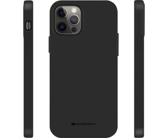 Case Mercury Soft Jelly Case Apple iPhone 11 black Neoriģinālie Maciņi