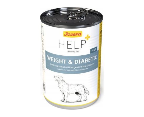 JOSERA PIES HELP 400g puszka WEIGHT &     DIABETIC Suņu barība