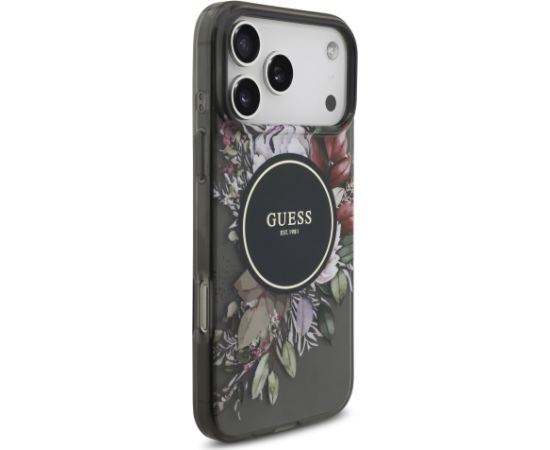 Guess IML Flowers Strap MagSafe Чехол для Apple iPhone 17 Pro Max Чехлы - альтернативные