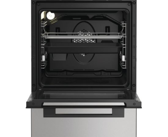 Whirlpool W5G8LMSWTX gāzes plīts 50cm tvaiks+ Inox Gāzes Plītis