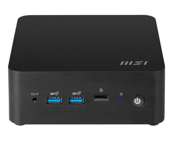 MSI Cubi NUC 1MG-019DE, Mini PC (black, Windows 11 Pro 64-bit) Personālie datori