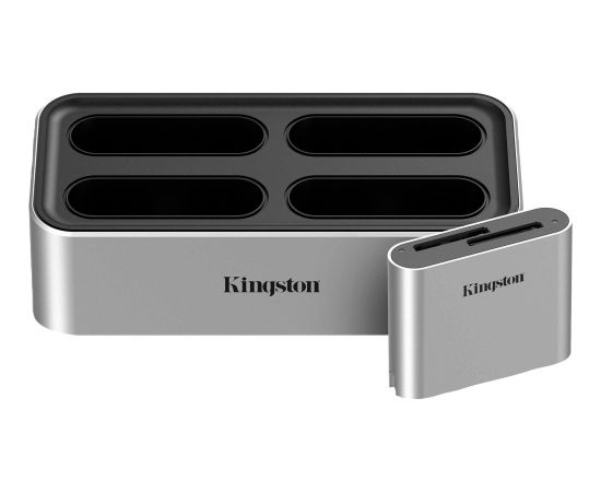 Kingston Workflow Station + SD Card Reader, docking station (silver/black) Новинки Компьютерная техника