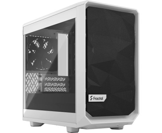 Fractal Design Meshify 2 Nano White TG clear tint, tower case (white, Tempered Glass) Datoru korpusi