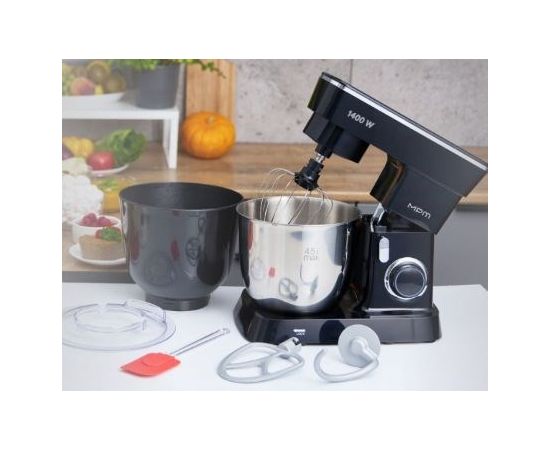Planetary mixer, 1400W, with two bowls, 4.5 and 5 liters, MPM MRK-25 Virtuves kombaini