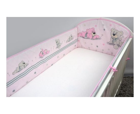 Ankras Apmale 360 cm DREAMER pink Kokvilnas palagi