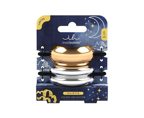 Invisibobble Hairtie Aurora Radiance Eclipse - Gumička do vlasů ( 2 ks ) Духи и косметика