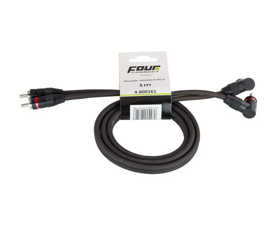 FOUR Connect 4-800161 Basic RCA 1.0m Автомобильные усилители звука