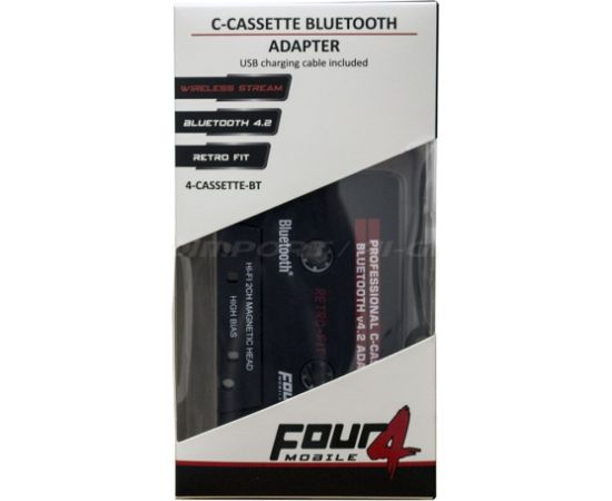 FOUR Mobile 4-CASSETTE-BT FM Transmiteri