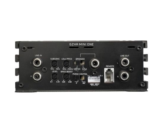 Ground Zero GZHA mini ONE Auto skaņas pastiprinātāji