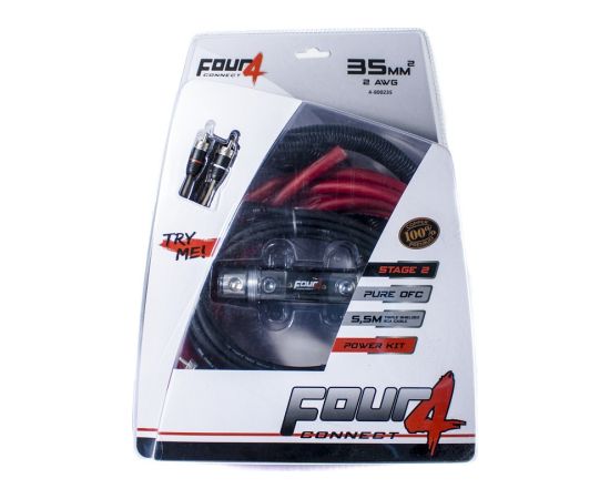 FOUR Connect 4-800235 STAGE2 35mm2 OFC-powerkit Auto skaņas pastiprinātāji