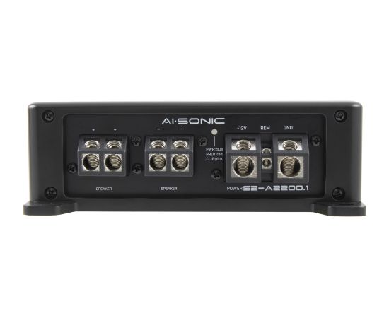 AI-SONIC S2-A2200.1 with S2-BASS KNOB Auto skaņas pastiprinātāji