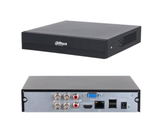 DVR 4CH HDCVI PENTABRID/XVR1B04-I/T DAHUA Video novērošanas kameras