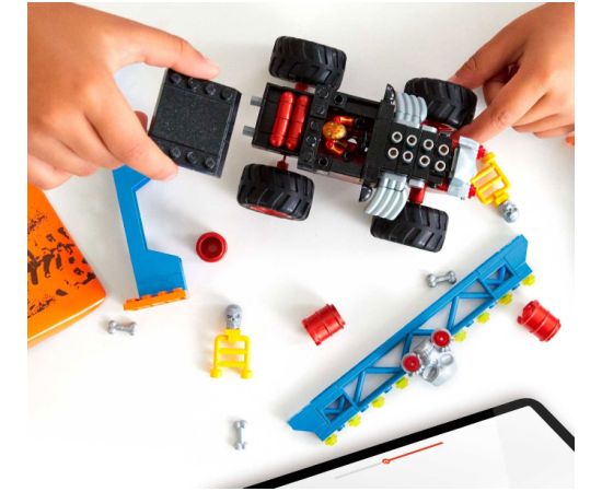 Hot Wheels HKF87 Monster Trucks Bone Shaker Rotaļu Mašina Mašīnas un piederumi