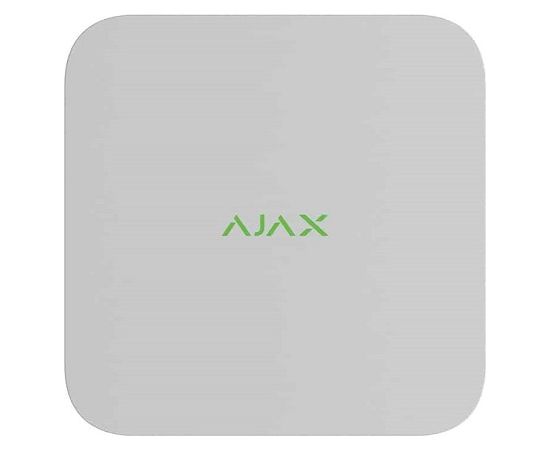 AJAX NVR 8-ch (white)  Беспроводные Охранные Системы