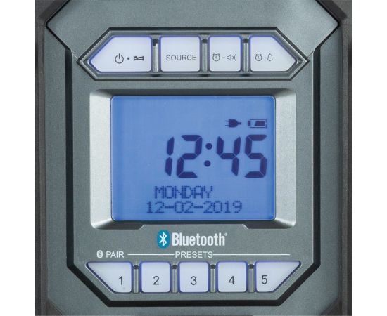 Makita DMR301 Lādējams Radio 10.8-18V (bez akumulatora un lādētāja) Bezvadu skaļruņi