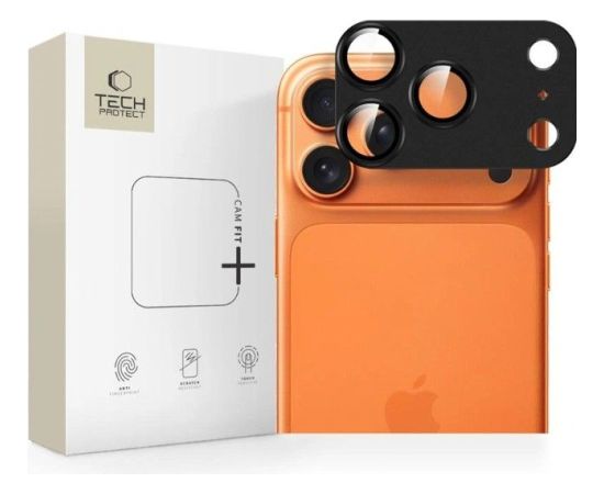 Tech-Protect Apple  IPHONE 17 PRO MAX APARATU TECH-PROTECT CAMFULL FIT Black Ekrānu aizsardzība
