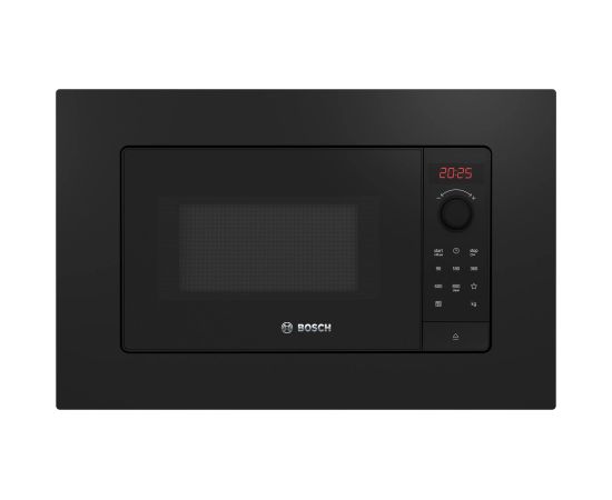 Bosch BFL623MB4 Microwave Oven, Built-in, 800W, 20L, Black Bosch Jaunumi Sadz. tehnika