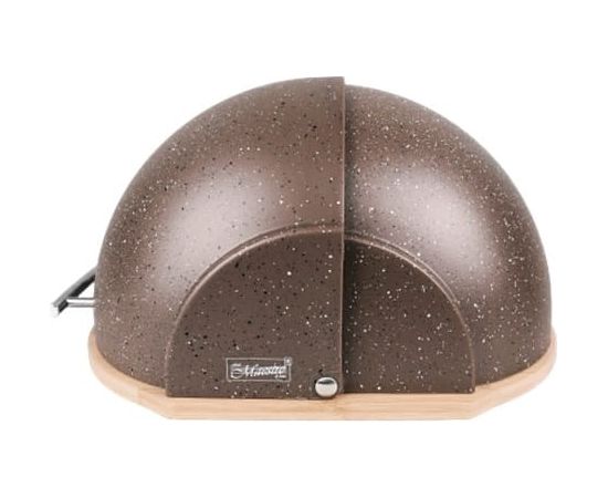 Oval bread bin MR-1678G-BROWN MAESTRO Citi trauki