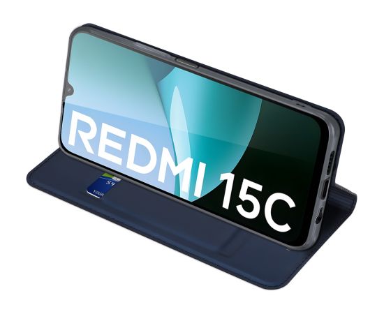 Чехол Dux Ducis Skin Pro Xiaomi Redmi 15C 4G темно синий Чехлы - альтернативные