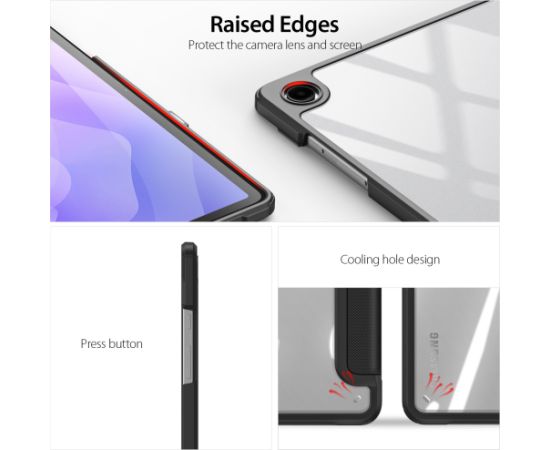 Чехол Dux Ducis Toby Samsung X210/X215/X216 Tab A9 Plus 11.0/X230/X235/X236 Tab A11 Plus 11.0 черный Сумки, чехлы для планшетников