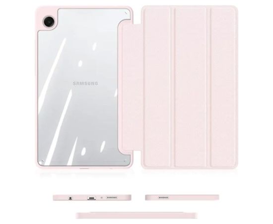Case Dux Ducis Toby Samsung X130/X135 Tab A11 8.7 pink Maki Planšetdatoriem