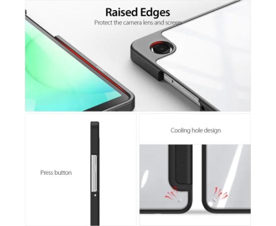 Чехол Dux Ducis Toby Samsung X110/X115 Tab A9 8.7/X130/X135 Tab A11 8.7 черный Сумки, чехлы для планшетников