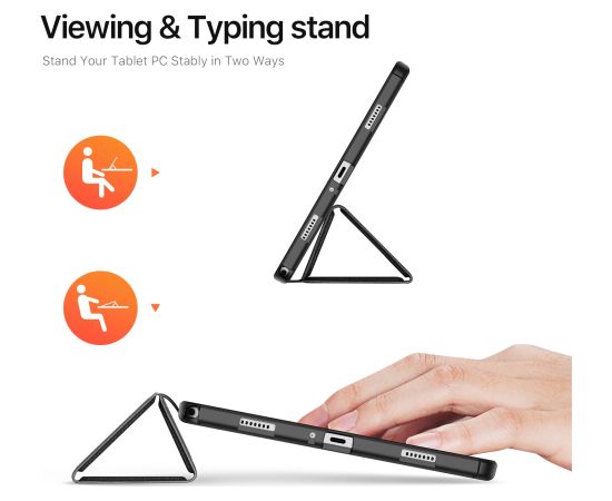 Чехол Dux Ducis Domo Samsung X210/X215/X216 Tab A9 Plus 11.0/X230/X235/X236 Tab A11 Plus 11.0 черный Сумки, чехлы для планшетников