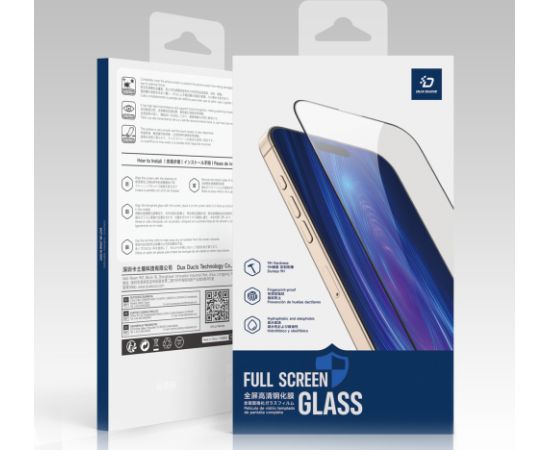 Tempered glass Dux Ducis 10D Nothing Phone 3 black Ekrānu aizsardzība