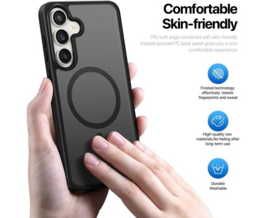 Case Dux Ducis Yind Samsung S731 S25 FE black Neoriģinālie Maciņi