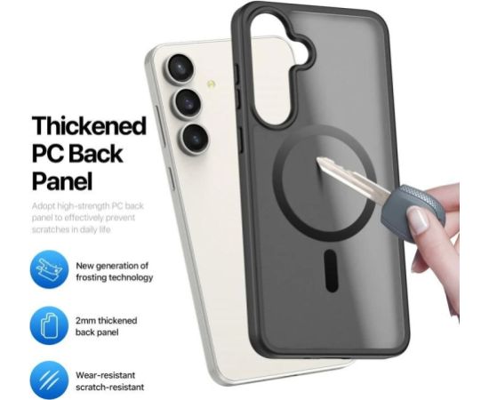 Case Dux Ducis Yind Samsung S731 S25 FE black Neoriģinālie Maciņi