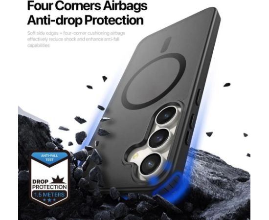 Case Dux Ducis Yind Samsung S731 S25 FE black Neoriģinālie Maciņi