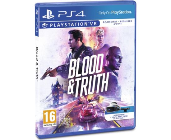 Sony PS4 Blood and Truth (PSVR Required) Xbox spēles