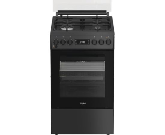 Whirlpool W5G8LMSWTA gāzes plīts, elektriskā cep., 50cm, tvaiks+, atrac Gāzes Plītis