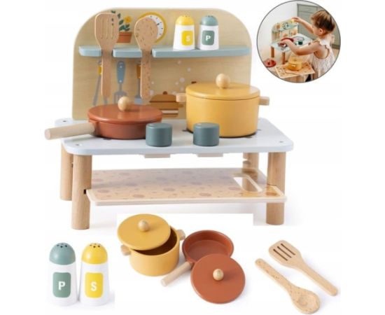 Mini kuchnia drewniana Promis KD08 Новости - Детские товары