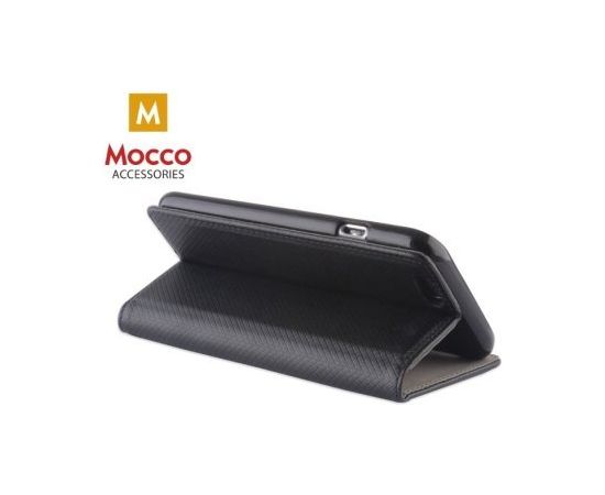 Mocco Smart Magnet Book Case Grāmatveida Maks Telefonam Samsung G930 Galaxy S7 Melns Neoriģinālie Maciņi
