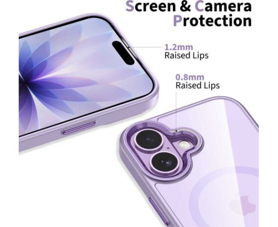 TECH-PROTECT Magmat magsafe Apple Iphone 17 чехол | лаванда | прозрачный Чехлы - альтернативные