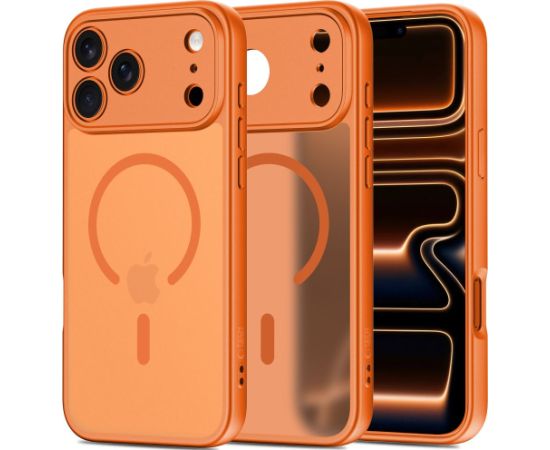 TECH-PROTECT Basicmag magsafe Apple Iphone 17 Pro Max maciņš| Matēts kosmētiski oranžs Neoriģinālie Maciņi