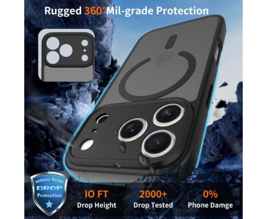 TECH-PROTECT Basicmag magsafe Apple Iphone 17 Pro Max maciņš| Matēts kosmētiski oranžs Neoriģinālie Maciņi