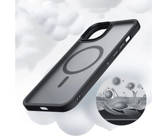 Чехол Tech-Protect MagMat MagSafe для Samsung Galaxy S23 Ultra - черный матовый Чехлы - альтернативные