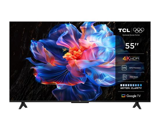 TCL 55P69K TV 139.7 cm (55") 4K Ultra HD Smart TV Wi-Fi Black Televizori