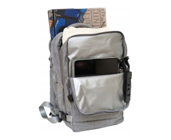 Plecak Podróżny Kabinowy NOVEEN CTB410 Grey 40x20x25 Сумки и рюкзаки