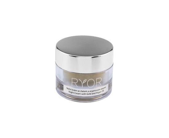 Ryor Argan Care with Gold Night Cream - Noční krém se zlatem a arganovým olejem 50ml Духи и косметика